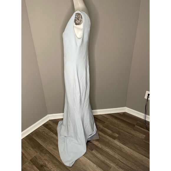 Safiyaa Desia Asymmetric Mermaid Gown US 6 $1550 - Picture 5 of 6